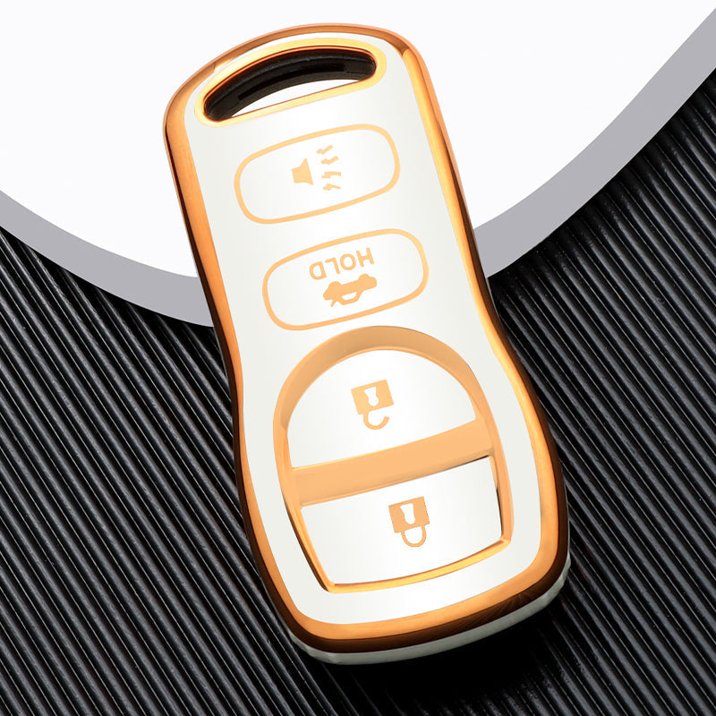 Case for Nissan Armada, Frontier, Murano, Pathfinder, Quest, Titan, Xterra (4 Buttons) - Kapzy