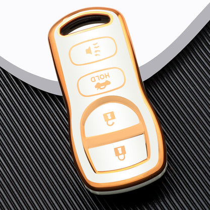 Case for Nissan Armada, Frontier, Murano, Pathfinder, Quest, Titan, Xterra (4 Buttons) - Kapzy
