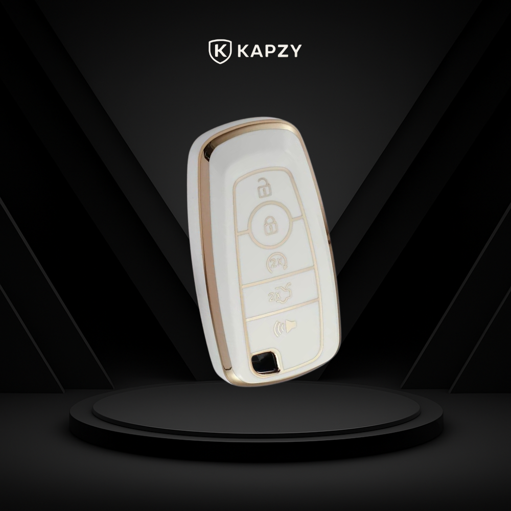 Case for Ford Edge, Focus, Fusion, Mustang, Explorer, Ecosport 5 Buttons - Kapzy