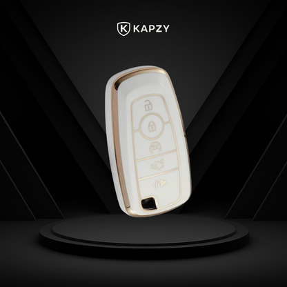 Case for Ford Edge, Focus, Fusion, Mustang, Explorer, Ecosport 5 Buttons - Kapzy