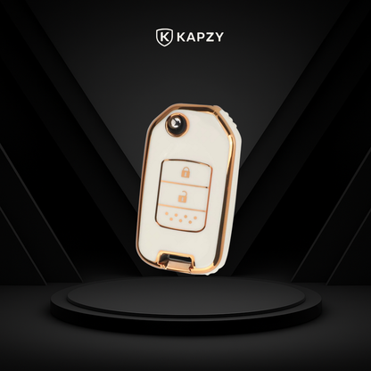 Case for Acura Integra, TLX, ILX, RLX, TSX, RL, CL, TL, Legend, Vigor, NSX, RDX, MDX, ZDX, SLX, EL, CSX, RSX Flip Key 2 Buttons - Kapzy