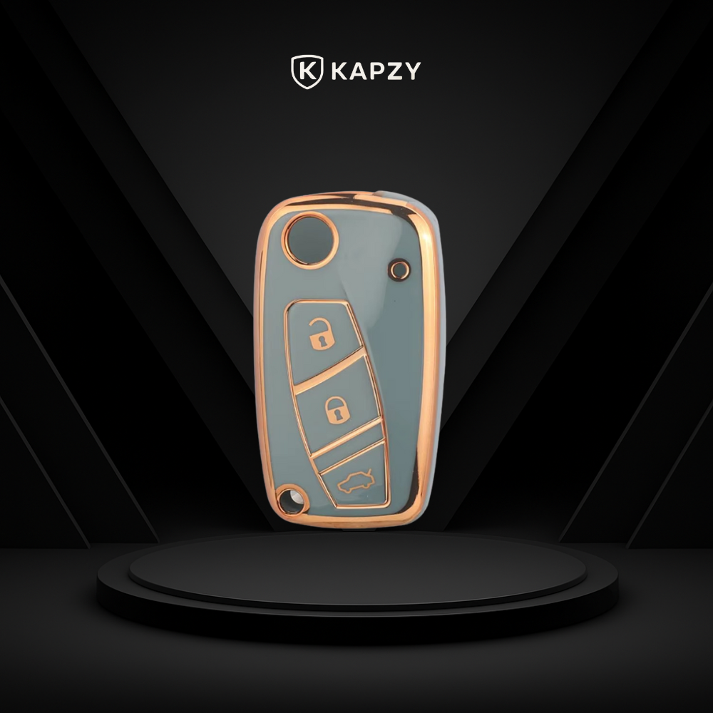 Case for Fiat Punto, Ducato, Stilo, Idea, Doblo, Bravo (3 Buttons) - Kapzy