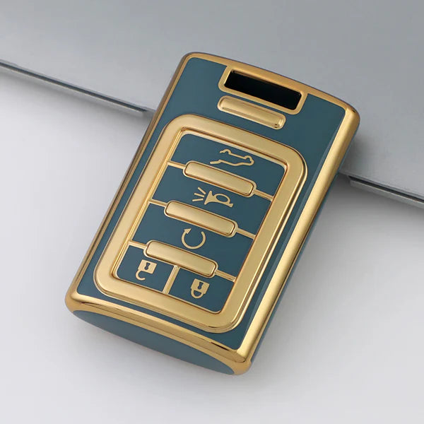Case for Cadillac CTS ATS 28T CTSV XTS DTS SLS SRX XLS STS Escalade (5 Buttons) - Kapzy