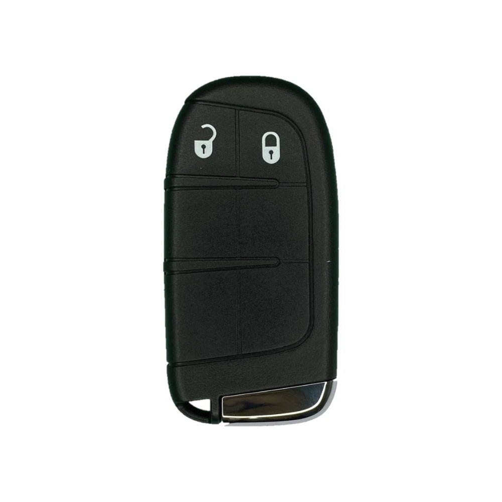 Case for Jeep Renegade, Compass, Grand Cherokee and Dodge Ram 1500, Journey and Fiat Toro, FastBack, Pulse (2 Buttons) - Kapzy