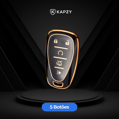 Case for Chevrolet Camaro, Cruze, Malibu, Sonic, Tracker, Equinox 5 Buttons - Kapzy