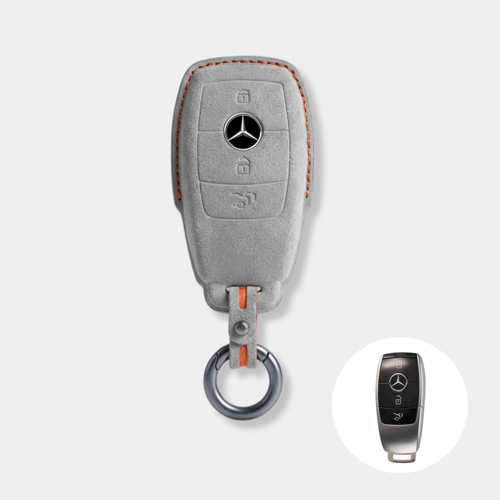 Case Suede Collection for Mercedes Benz Key - Kapzy