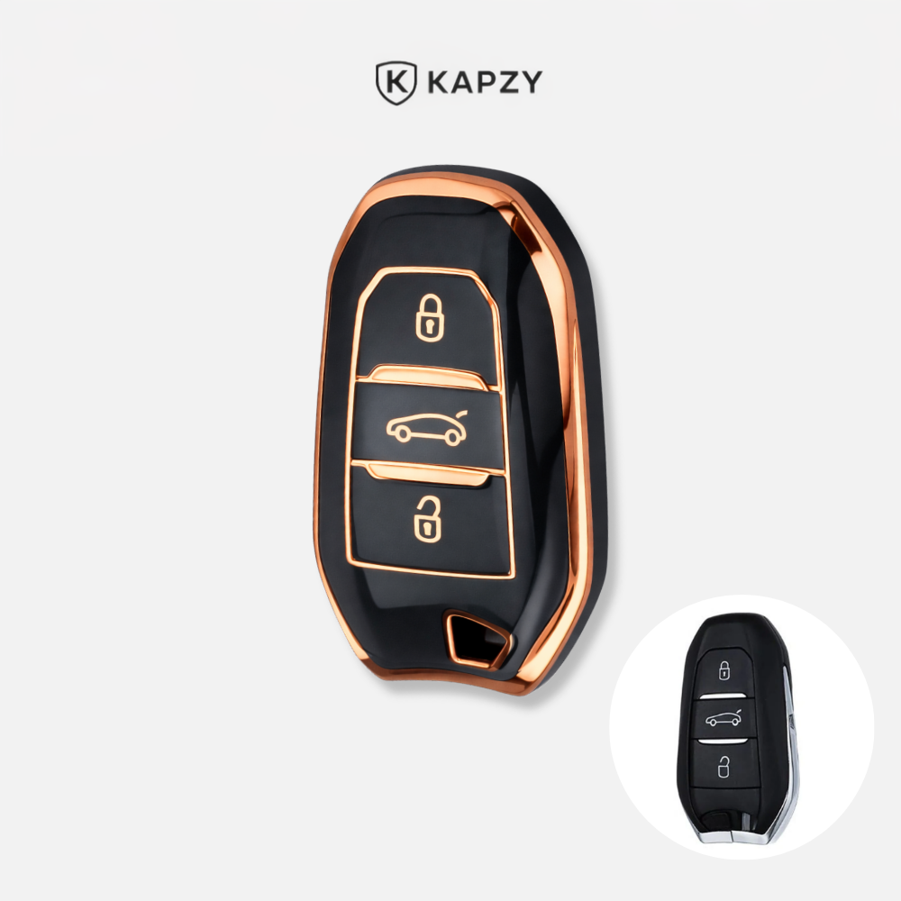 Case for Citroën e Peugeot Smart Key (Trunk Button) - Kapzy