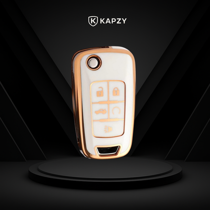 Case for Chevrolet Cruze, Tracker, Onix, S10, Malibu, Captiva, Cobalt, Prisma, Sonic (5 Buttons)