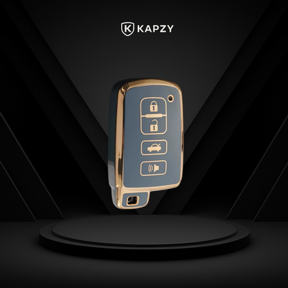 Case for Toyota Corolla, RAV4, SW4, Hilux, 4 Buttons - Kapzy