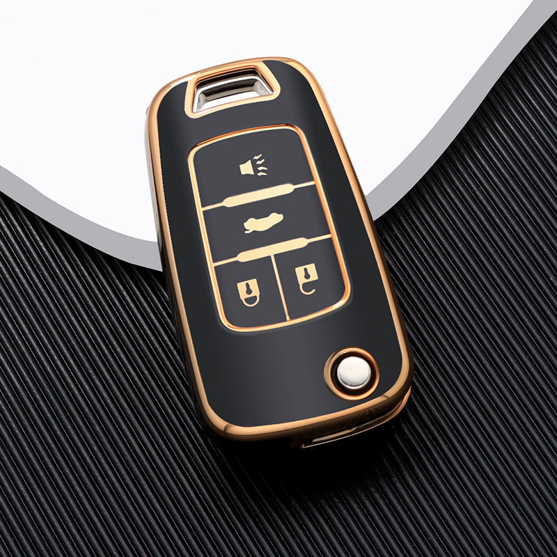 Case for Opel Vauxhall, Astra J, Corsa, Insignia, Mokka (4 Buttons) - Kapzy