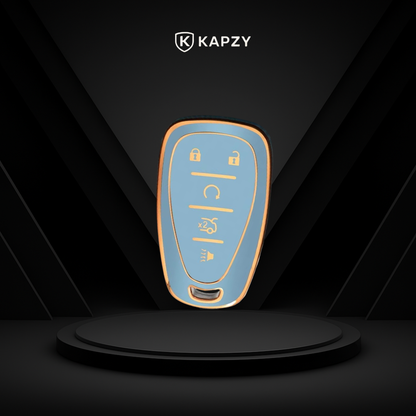 Case for Chevrolet Camaro, Cruze, Malibu, Sonic, Tracker, Equinox 5 Buttons - Kapzy