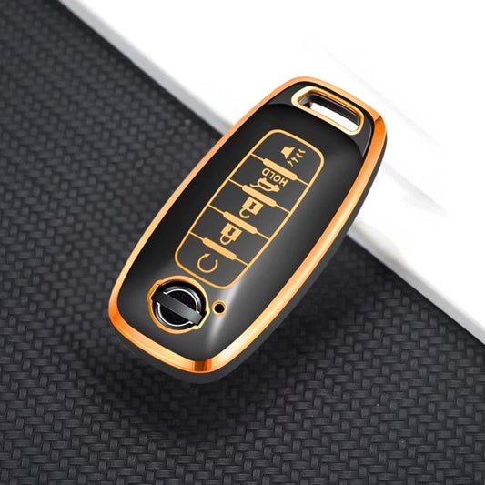 Case for Nissan Versa, X-Trail T33, Serena, Rouge, Kicks, Pathfinder, Ariya, Rogue (5 buttons) - Kapzy