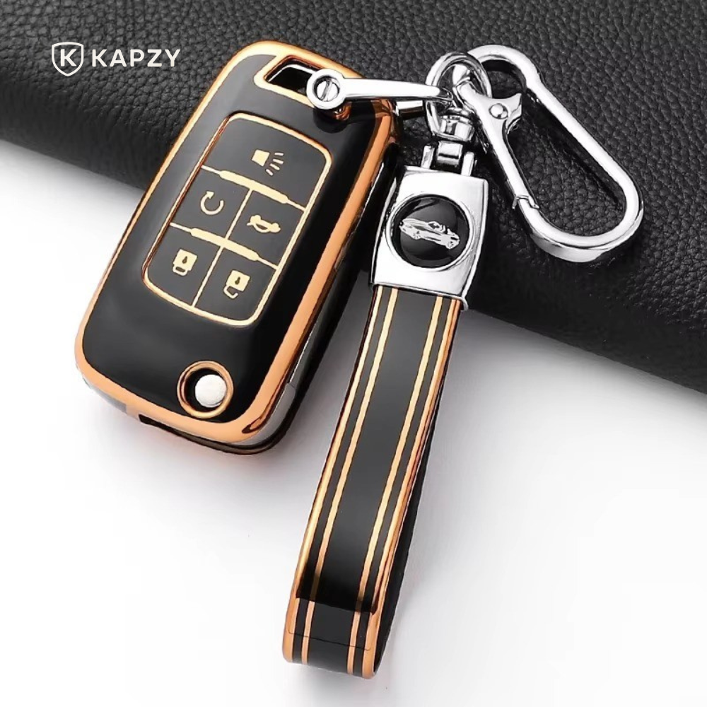 Case for Chevrolet Cruze, Tracker, Onix, S10, Malibu, Captiva, Cobalt, Prisma, Sonic (5 Buttons)