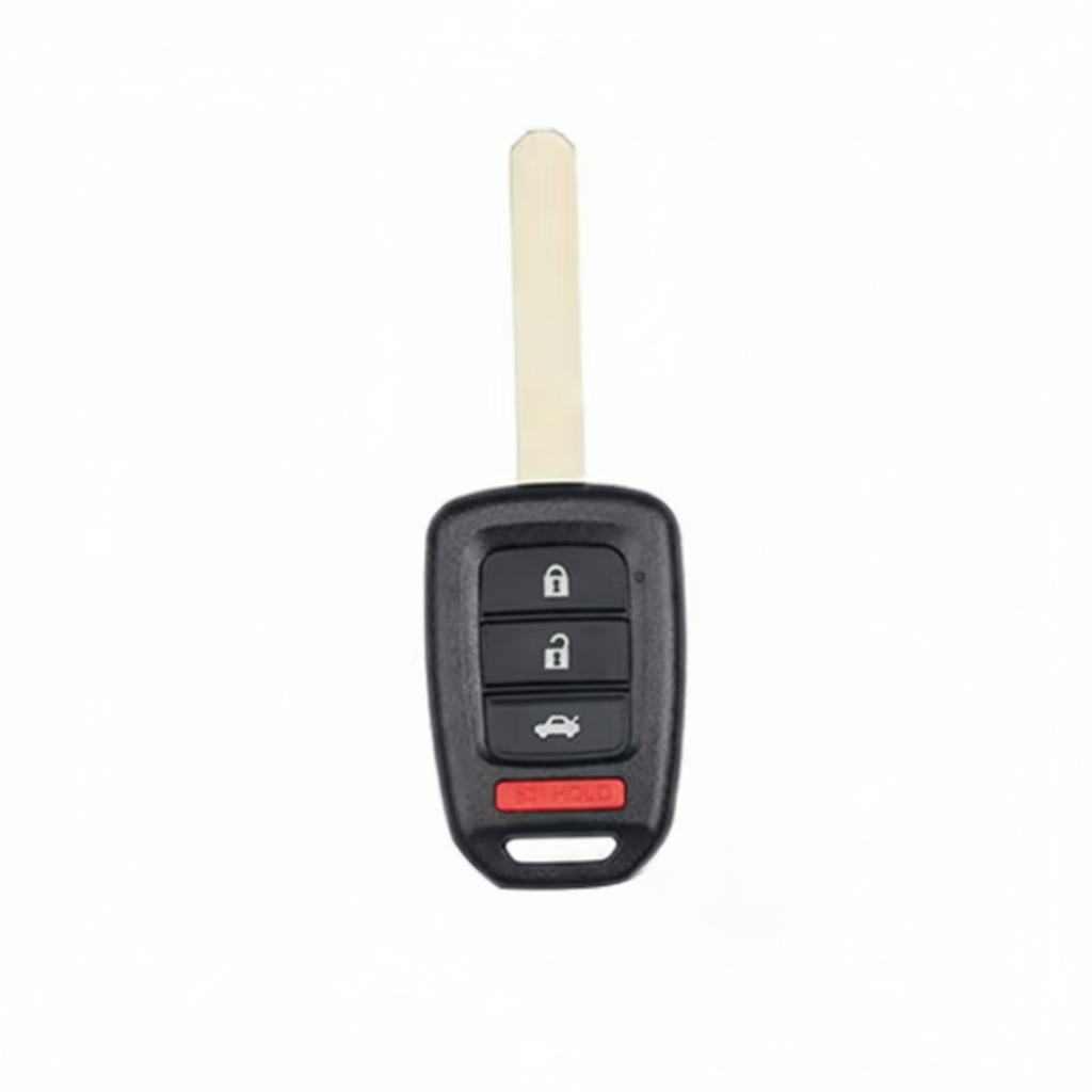 Case for Honda Fit, Civic, HR-V, Accord, Wrv, Zrv, Crv 4 Buttons - Kapzy