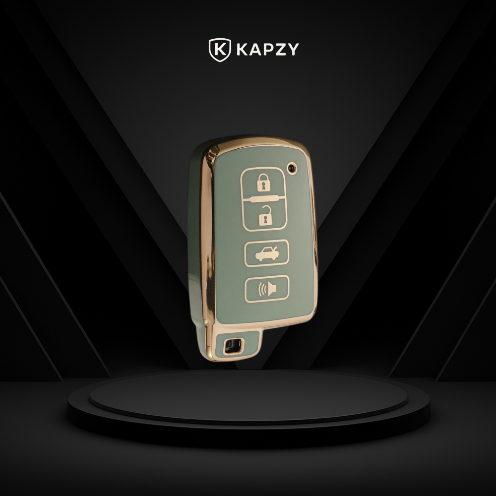 Case for Toyota Corolla, RAV4, SW4, Hilux, 4 Buttons - Kapzy