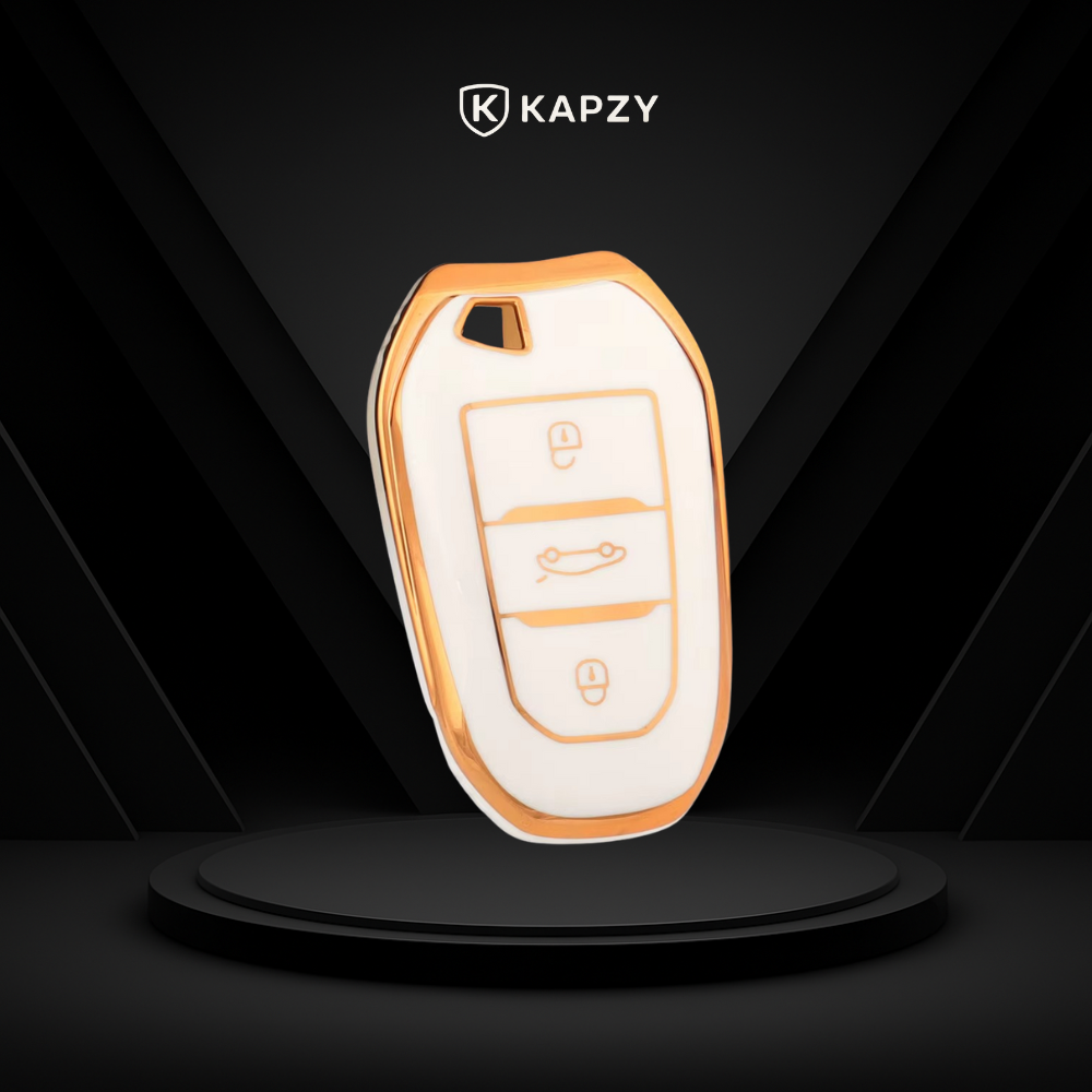 Case for Citroën e Peugeot Smart Key (Trunk Button) - Kapzy