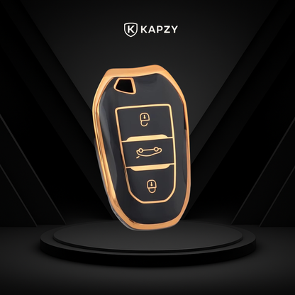 Case for Citroën e Peugeot Smart Key (Trunk Button) - Kapzy