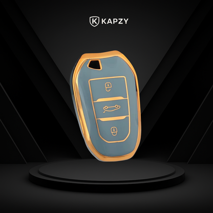 Case for Citroën e Peugeot Smart Key (Trunk Button) - Kapzy