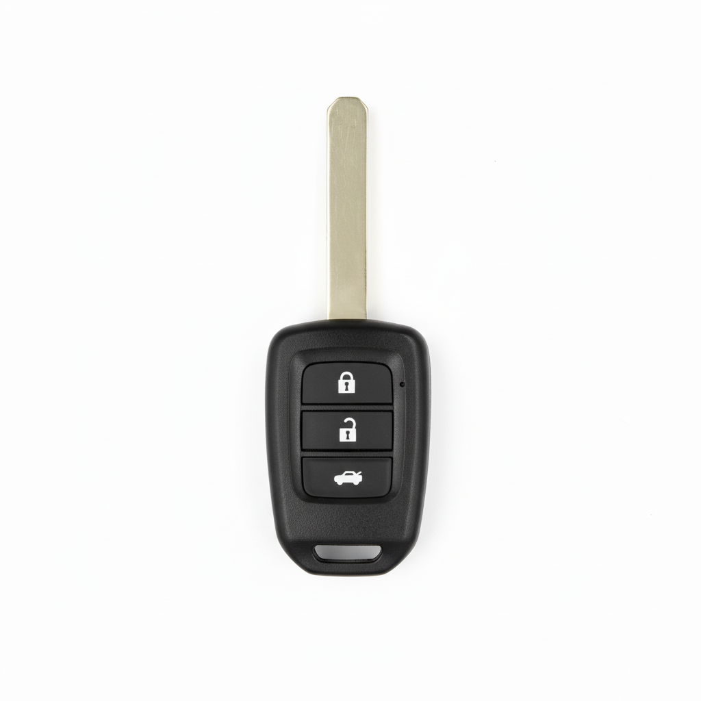 Case for Honda Fit, Civic, HR-V, Accord, Wrv, Zrv, Crv 3 Buttons - Kapzy