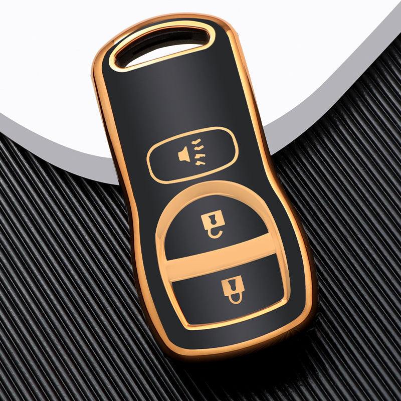 Case for Nissan Armada, Frontier, Murano, Pathfinder, Quest, Titan, Xterra (3 Buttons) - Kapzy