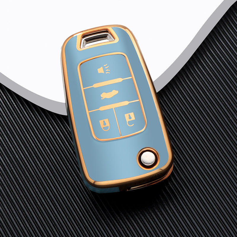 Case for Opel Vauxhall, Astra J, Corsa, Insignia, Mokka (4 Buttons) - Kapzy