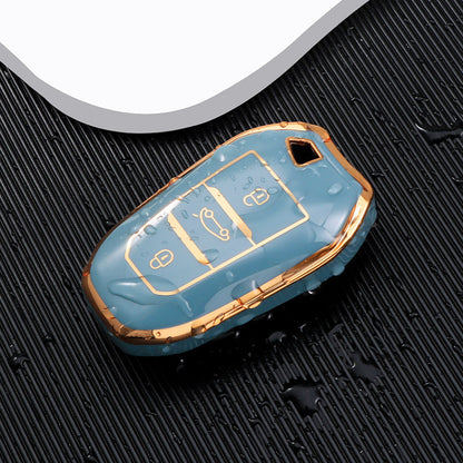 Case for Citroën e Peugeot Smart Key (Trunk Button) - Kapzy