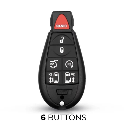 Case for Jeep, Chrysler, Dodge and RAM (6 Buttons) - Kapzy