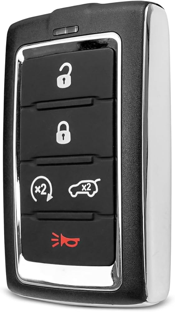 Case for Jeep Grand Cherokee L Grand Wagoneer 5 buttons - Kapzy