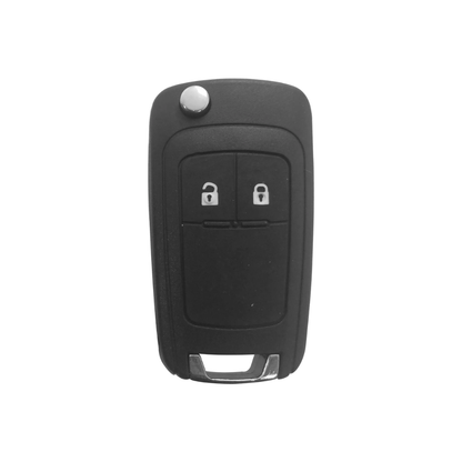 Case for Chevrolet Cruze, Tracker, Onix, S10, Malibu, Captiva, Cobalt, Prisma, Sonic (2 Buttons) - Kapzy