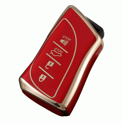Lexus Car Key Cover 4 button | IS200, IS250, IS300, IS350, ES300, RC200T﻿, RC300, RC350, LX570, NX200, NX300, RX350, RX450 - Kapzy