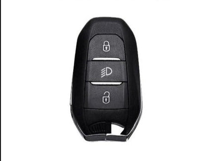 Case for Citroën Peugeot, 2008, 3008, 5008, 508, C4 Smart Key (Light Button) - Kapzy