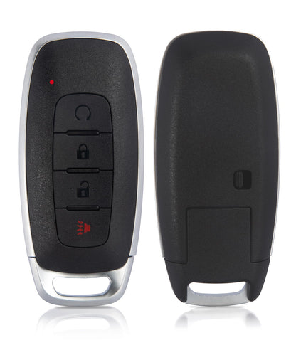 Case For Nissan X-trail T33 J12 Altima Ariya 2022 2023 Smart Key 4 Buttons (Panic Button) - Kapzy