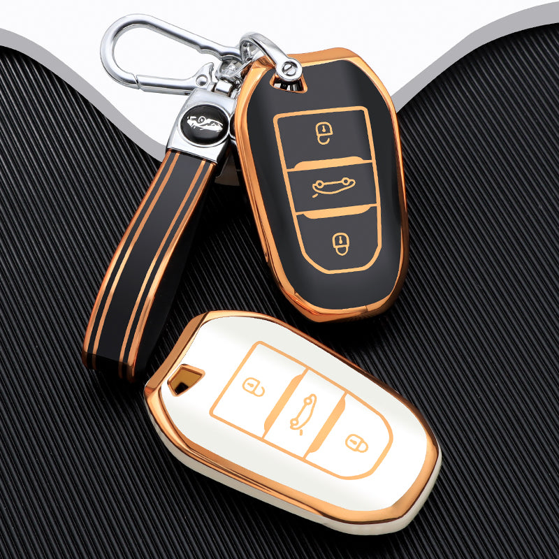 Case for Citroën e Peugeot Smart Key (Trunk Button) - Kapzy