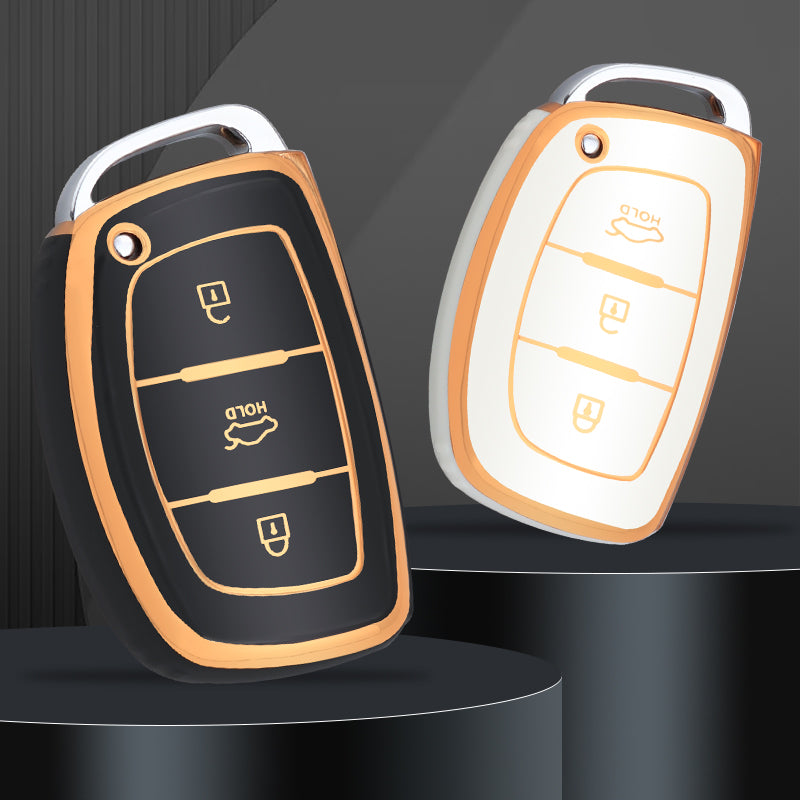 Case for Hyundai Tucson, Sonata, Santa Fe, Elantra, ix35, Hb20 Smart Key - Kapzy