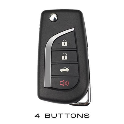 Case for Toyota Auris Corolla Avensis Verso Yaris Aygo Scion TC IM Camry RAV4 (4 Buttons) - Kapzy