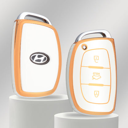 Case for Hyundai Tucson, Sonata, Santa Fe, Elantra, ix35, Hb20 Smart Key - Kapzy