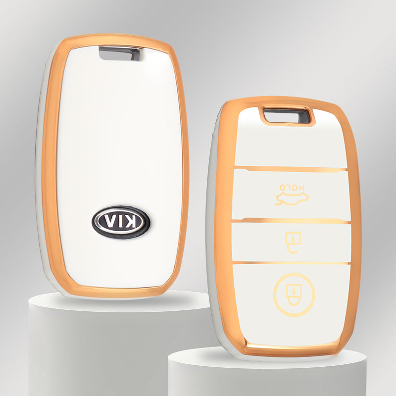 Case for KIA Sportage, Cerato, Optima, RIO, Picanto, Soul, Sorento, Sedona (3 Buttons) - Kapzy