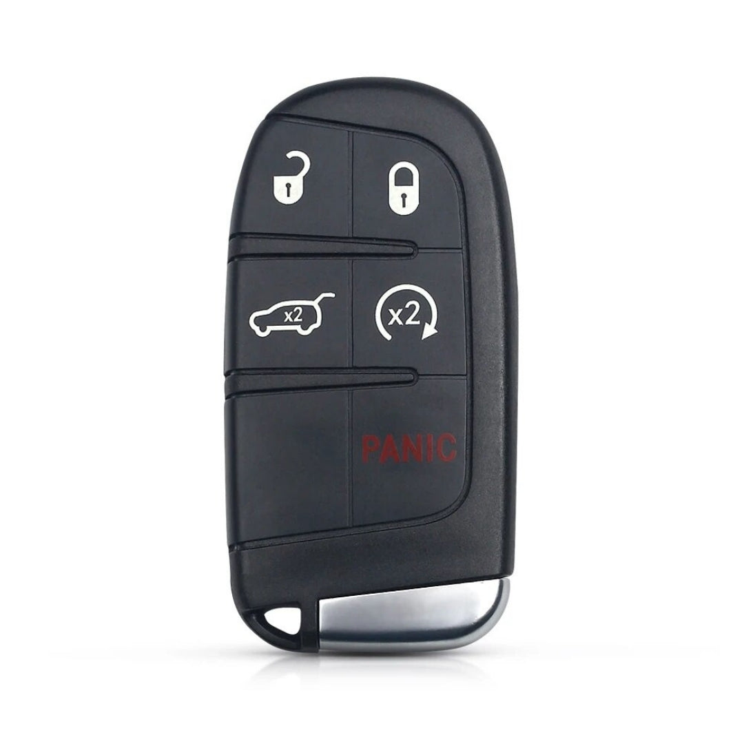 Case Suede Collection for Fiat e Jeep Smart Key 5 Buttons - Kapzy