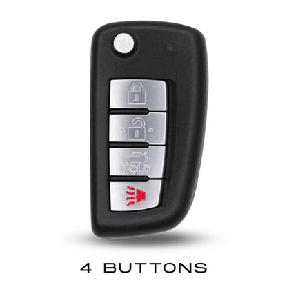 Case for Nissan Flip Key (4 Buttons) - Kapzy