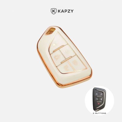 Case for Cadillac CT5 CT4-V C8 CT6 XT5 XT6 XT4 (5 Buttons) - Kapzy