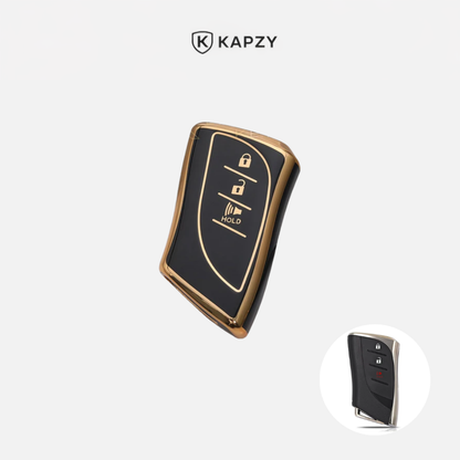 Lexus Key Cover 3 Buttons - Alarm - IS200, IS250, IS300, IS350, ES300, RC200T﻿, RC300, RC350, LX570, NX200, NX300, RX350, RX450 - Kapzy