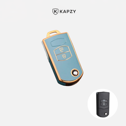 Case for Mazda 3, 5, 6, Series M6, RX8 y MX5 (2 Buttons) - Kapzy