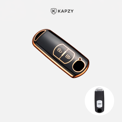 Case for Mazda 2, 3, 5, 6, BL, BM, GJ, Atenza, Axela, Demio, CX-3, CX3, CX-5, CX5, CX7, CX-9, CX8 (2 Buttons) - Kapzy