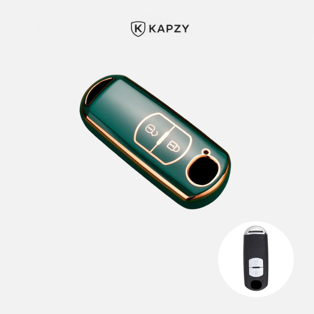Case for Mazda 2, 3, 5, 6, BL, BM, GJ, Atenza, Axela, Demio, CX-3, CX3, CX-5, CX5, CX7, CX-9, CX8 (2 Buttons) - Kapzy