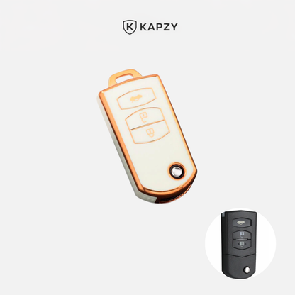 Case for Mazda 3, 5, 6, Series M6, RX8 y MX5 (3 Buttons) - Kapzy
