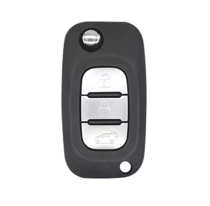 Case for Renault Fluence Clio Megane Flip Key (3 buttons) - Kapzy
