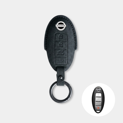 Case Suede Collection for Nissan Key - Kapzy