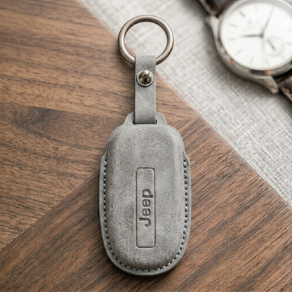 Case Suede Collection for Fiat e Jeep Smart Key 5 Buttons - Kapzy