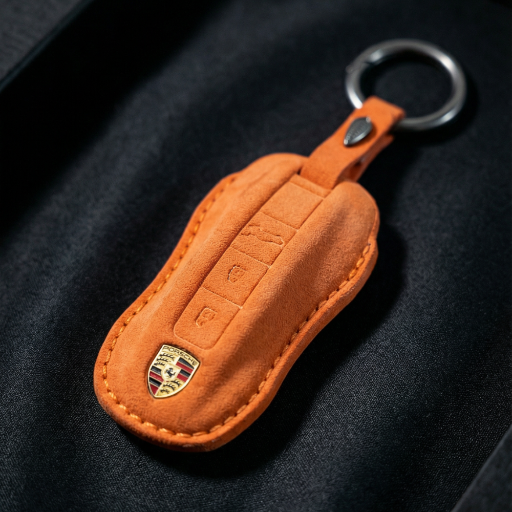 Case Suede Collection for Porsche Key - Kapzy