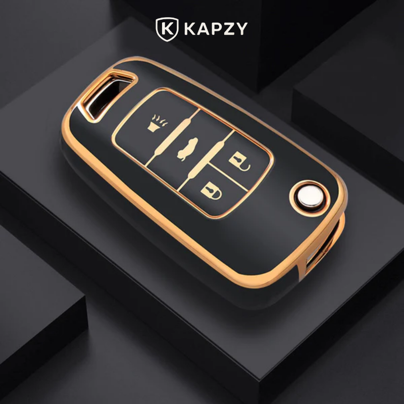 Case for Opel Vauxhall, Astra J, Corsa, Insignia, Mokka (4 Buttons) - Kapzy